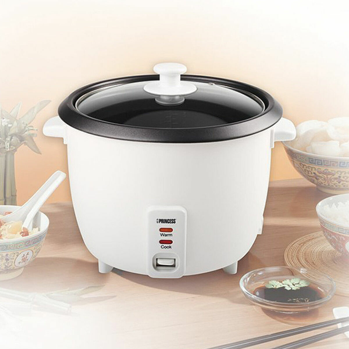 riskokeren Princess Hvit 700 W 1,8 L